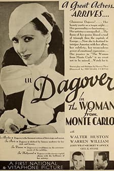 The Woman From Monte Carlo (1932) afişi