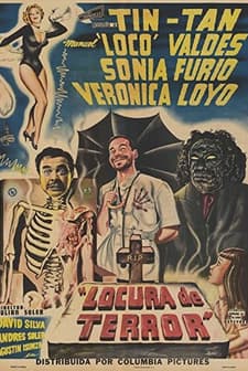 Locura De Terror (1961) afişi