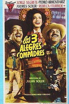 Los Tres Alegres Compadres (1952) afişi