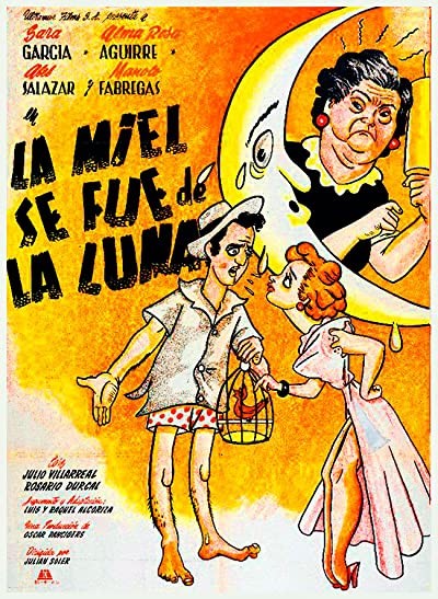 La Miel Se Fue De La Luna (1952) afişi