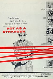 Not As A Stranger (1955) afişi