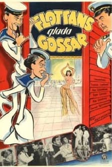 Flottans Glada Gossar (1954) afişi