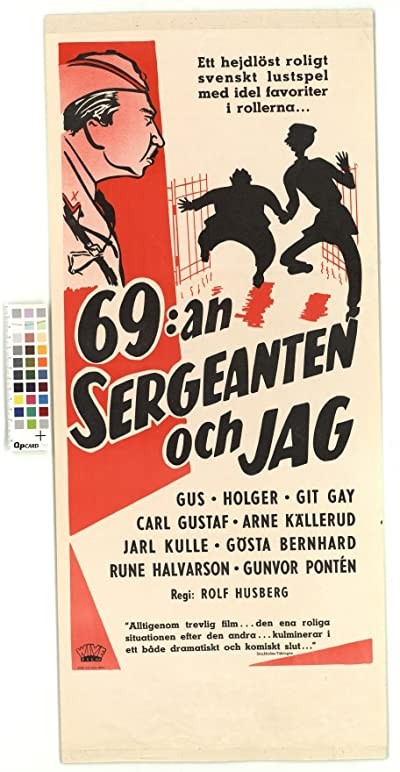 69:an, Sergeanten Och Jag (1952) afişi