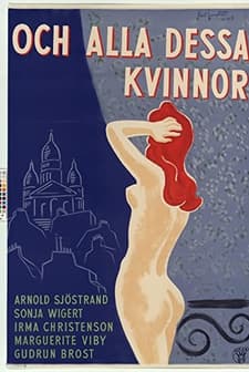 ...och Alla Dessa Kvinnor (1944) afişi