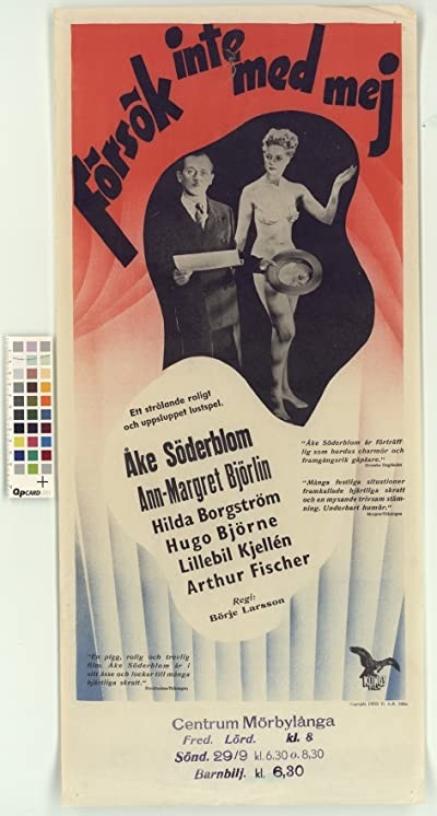 Försök Inte Med Mej (1946) afişi