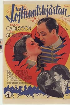 Löjtnantshjärtan (1942) afişi