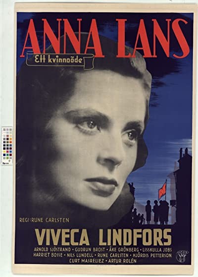 Anna Lans (1943) afişi