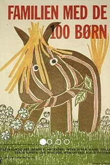 Familien Med De 100 Børn (1972) afişi