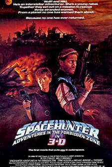 Spacehunter: Adventures in The Forbidden Zone (1983) afişi