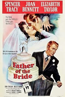 Gelinin Babası (1950) afişi