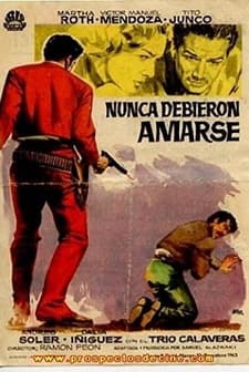 Nunca Debieron Amarse (1951) afişi