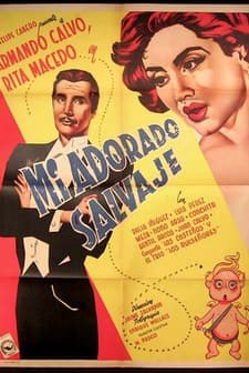 Mi Adorado Salvaje (1952) afişi