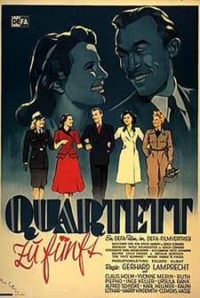 Quartett Zu Fünft (1949) afişi