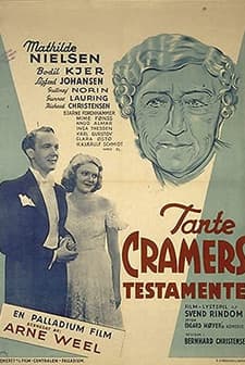 Tante Cramers Testamente (1941) afişi