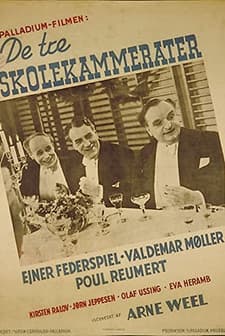 De Tre Skolekammerater (1944) afişi