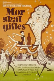 Mor Skal Giftes (1958) afişi