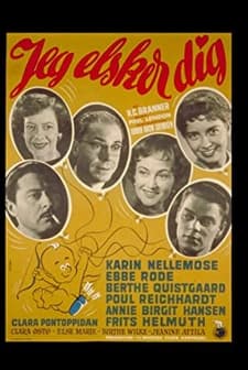 Jeg Elsker Dig (1957) afişi