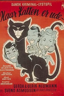 Når Katten Er Ude (1947) afişi