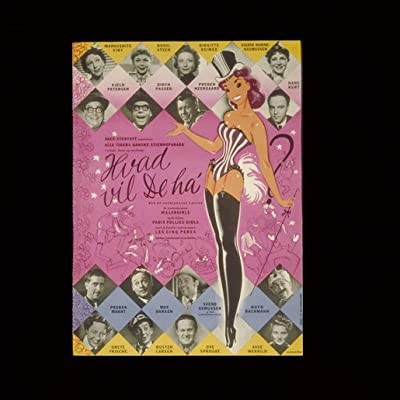 Hvad Vil De Ha'? (1956) afişi