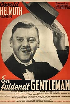 En Fuldendt Gentleman (1937) afişi