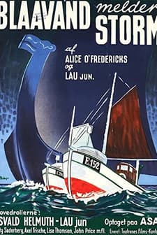 Blaavand Melder Storm (1938) afişi