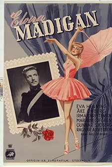 Elvira Madigan (1943) afişi