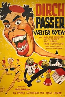 Sju Svarta Be-hå (1954) afişi