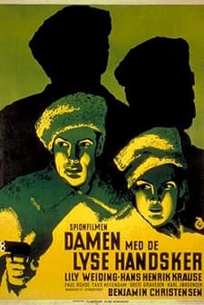 Damen Med De Lyse Handsker (1942) afişi