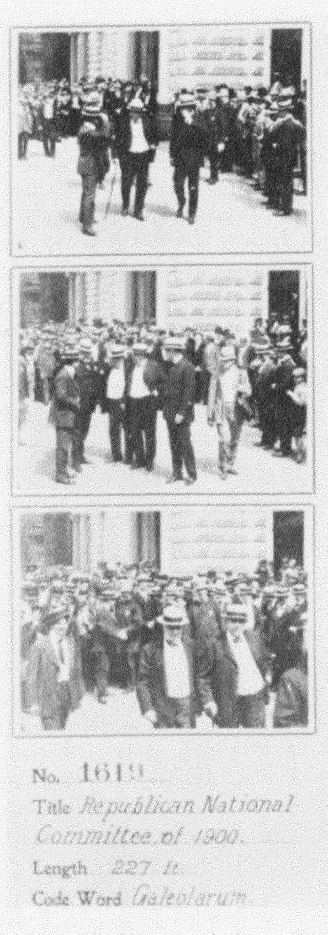 Republican National Committee Of 1900 (1900) afişi