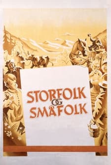Storfolk Og Småfolk (1951) afişi