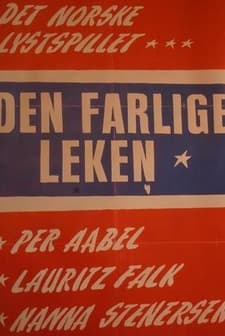 Den Farlige Leken (1942) afişi