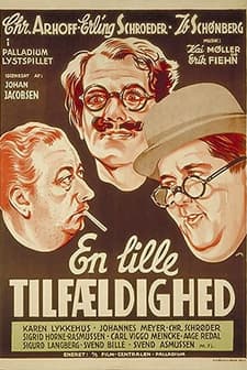 En Lille Tilfældighed (1939) afişi