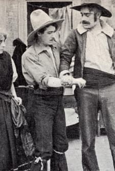 In Old California (1910) afişi