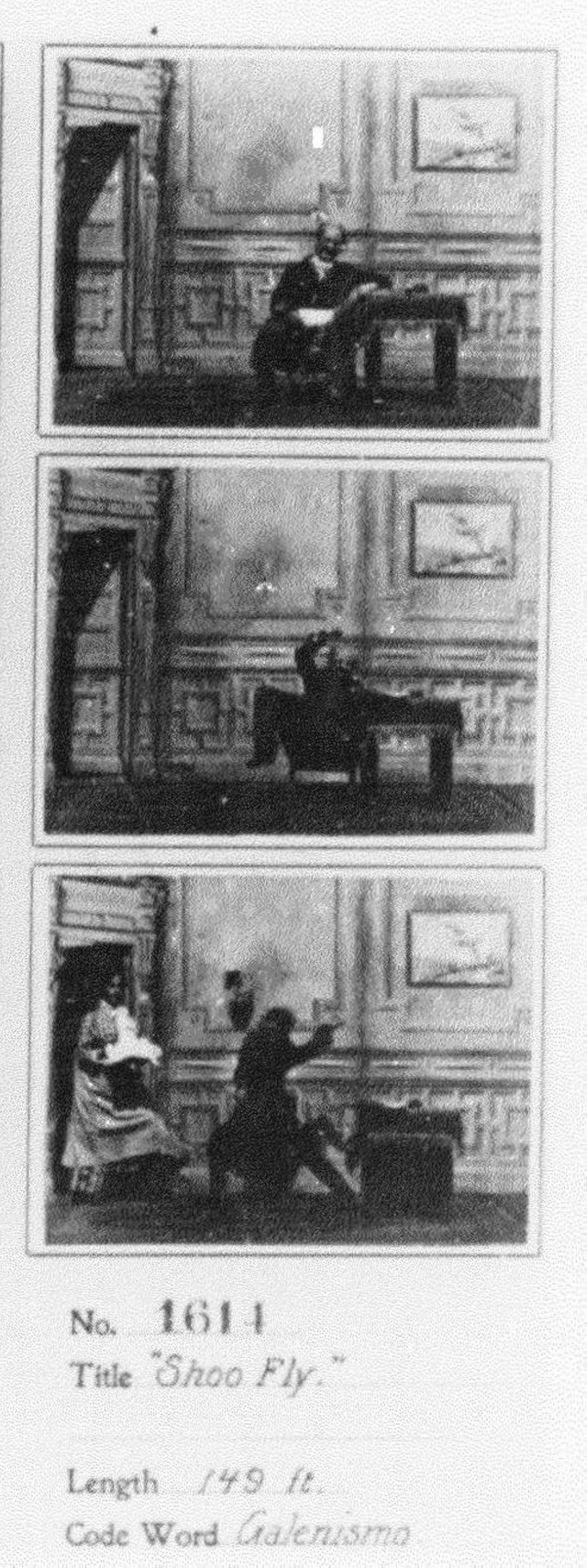 Shoo Fly (1900) afişi