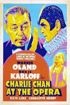 Charlie Chan At The Opera (1936) afişi