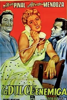 La Dulce Enemiga (1957) afişi