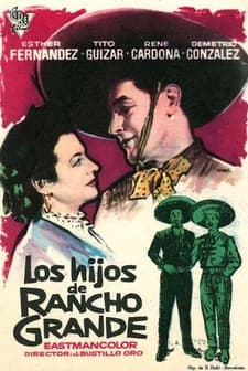 Los Hijos De Rancho Grande (1956) afişi