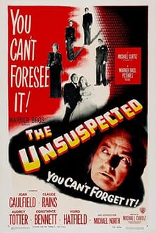 The Unsuspected (1947) afişi