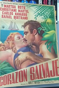 Corazón Salvaje (1956) afişi