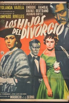 Los Hijos Del Divorcio (1958) afişi