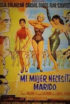 Mi Mujer Necesita Marido (1959) afişi