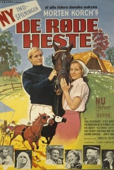 De Røde Heste (1968) afişi