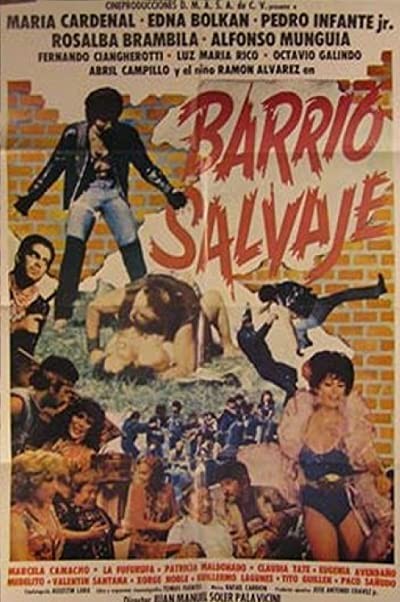 Barrio Salvaje (1985) afişi