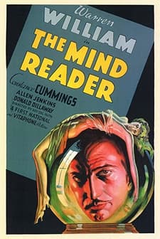 The Mind Reader (1933) afişi