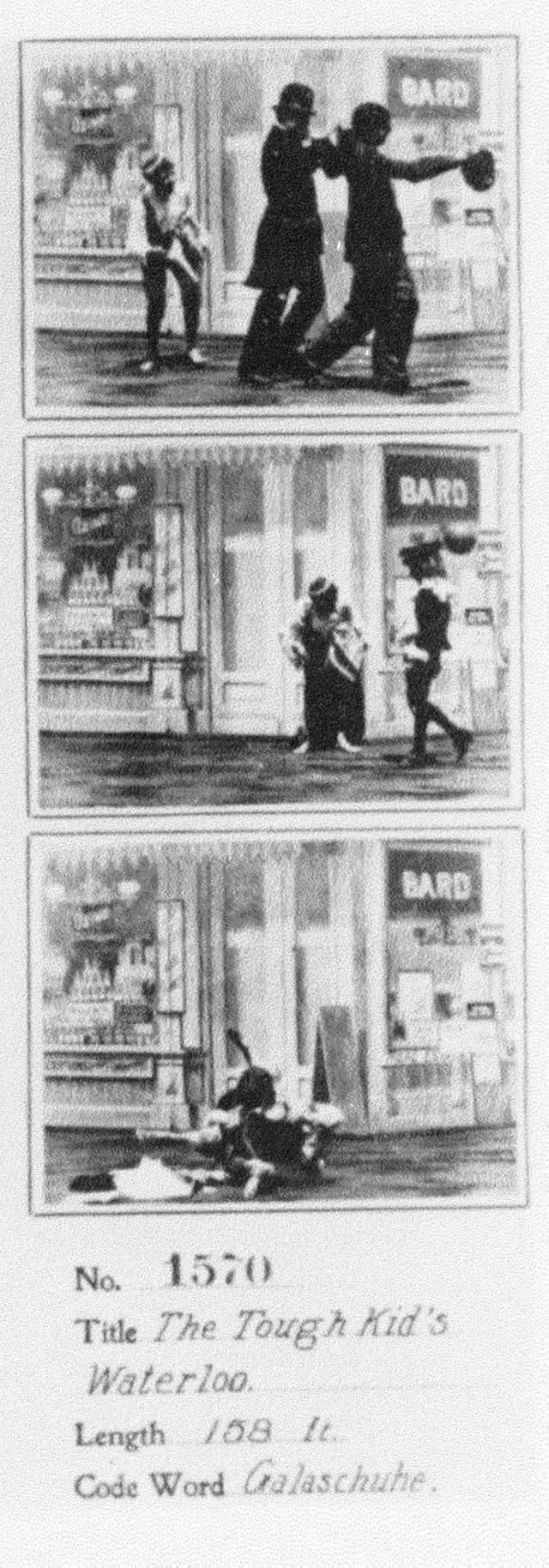 The Tough Kid's Waterloo (1900) afişi