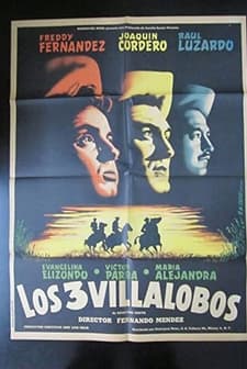 Los Tres Villalobos (1955) afişi