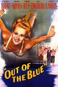 Out Of The Blue (1947) afişi