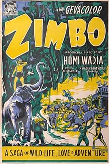 Zimbo (1958) afişi