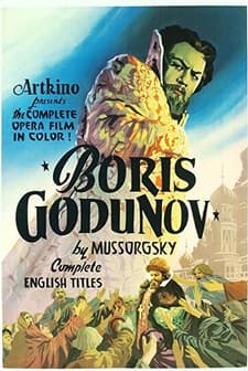Boris Godunov (1954) afişi
