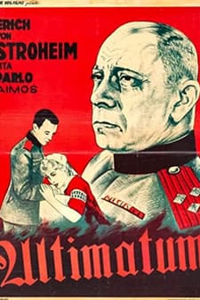 Ultimatum (1938) afişi